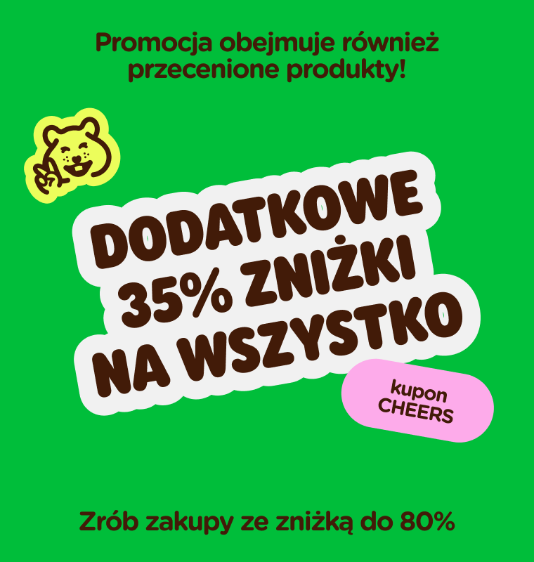  DODATKOWE 35% ZNIŻKI NA WSZYSTKO