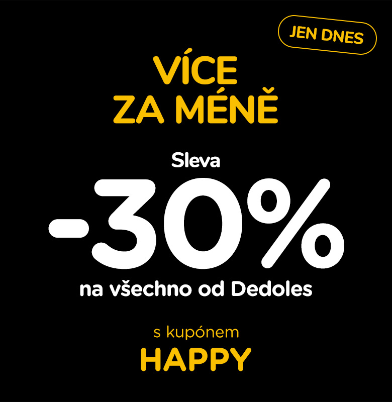 VÍCE ZA MÉNĚ