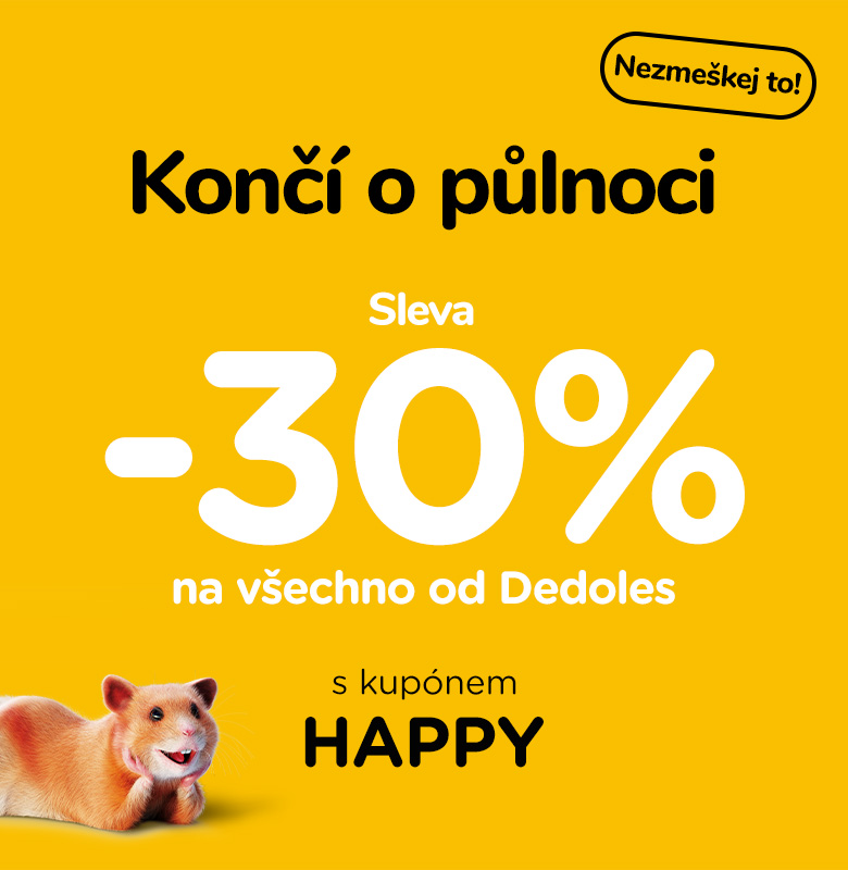  30 % sleva na všechno od Dedoles