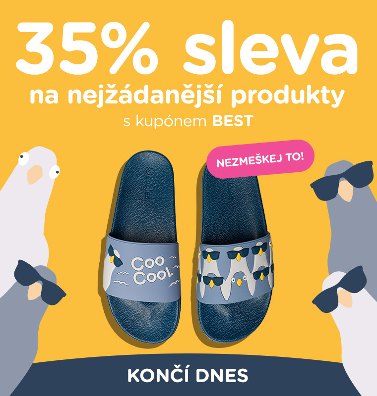  Sleva 35 % na nejžádanější produkty