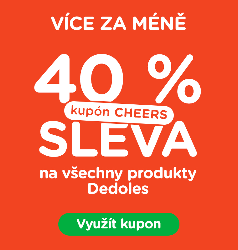  VÍCE ZA MÉNĚ