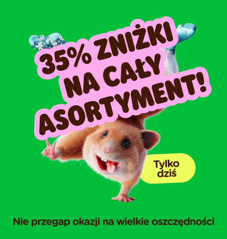  35% ZNIŻKI NA CAŁY ASORTYMENT!