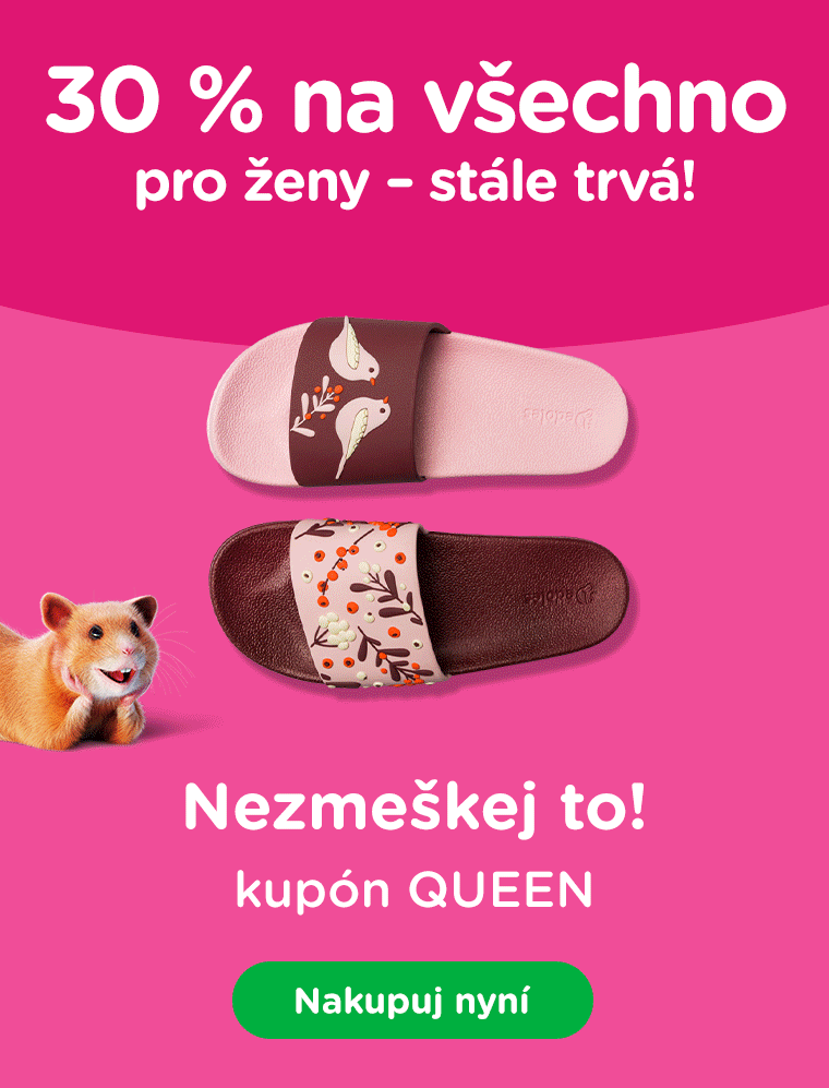 30 % na všechno pro ženy – stále trvá!