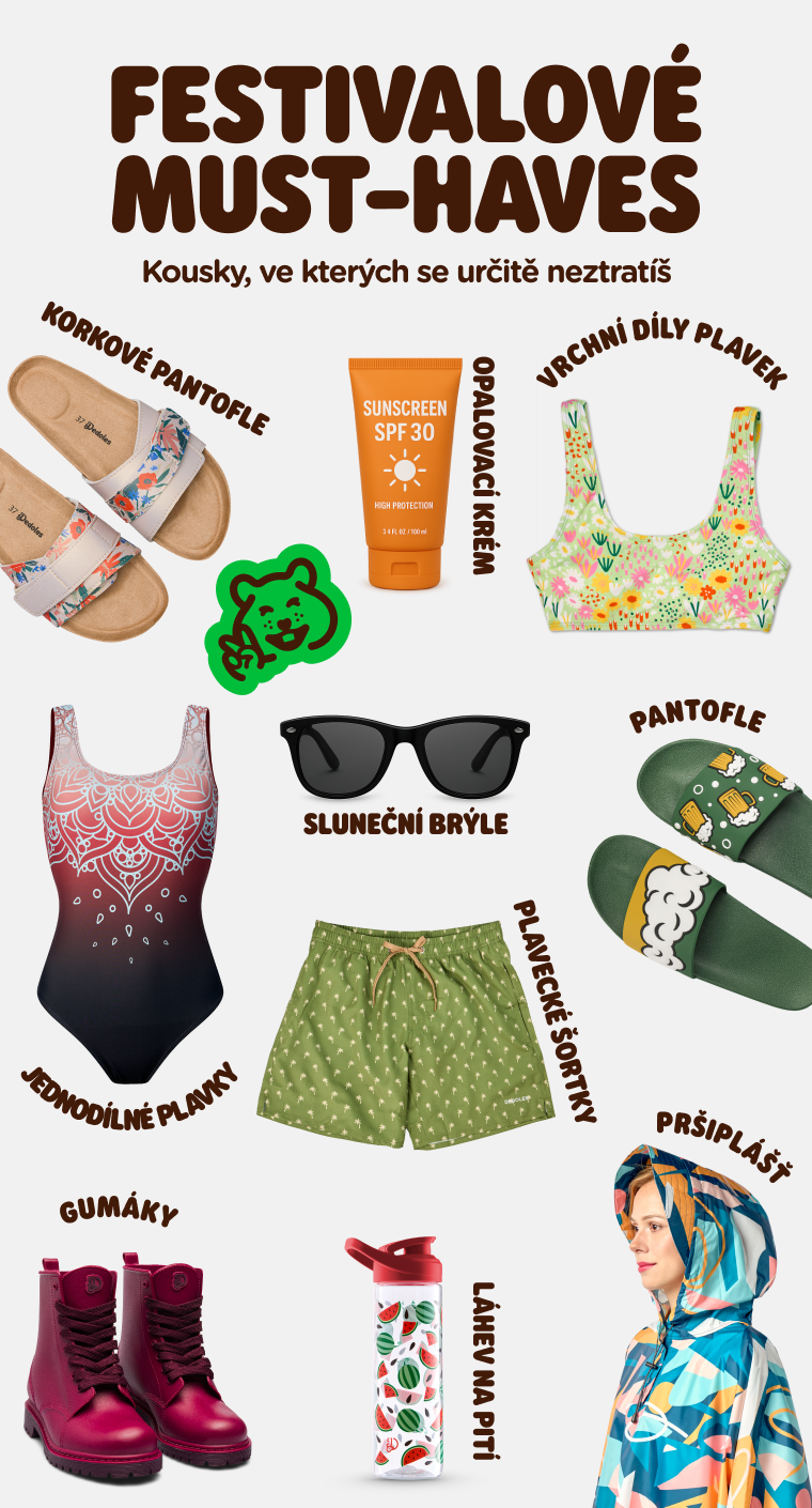 Festivalové must-haves