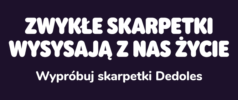  Zwykłe skarpetki wysysają z nas życie
