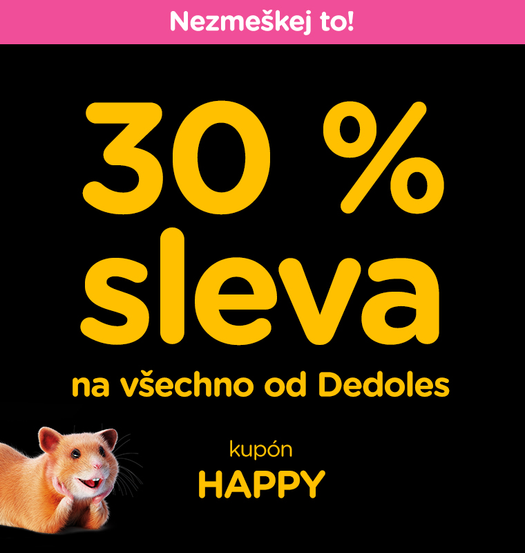  -30 % na všechno od Dedoles