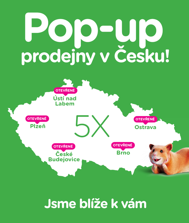 Pop-up prodejny v Česku!