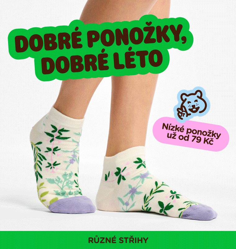  DOBRÉ PONOŽKY, DOBRÉ LÉTO