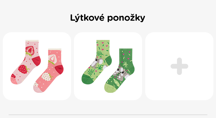  Lýtkové ponožky