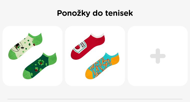  Ponožky do tenisek