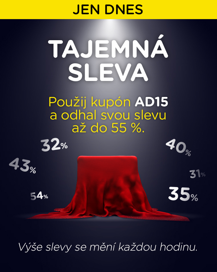 Tajemná sleva pro tebe 👻