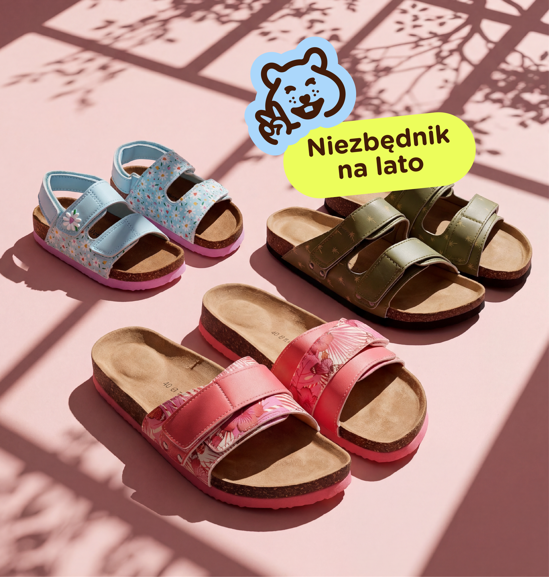  Korkowe klapki, teraz dostępne w nowych wzorach