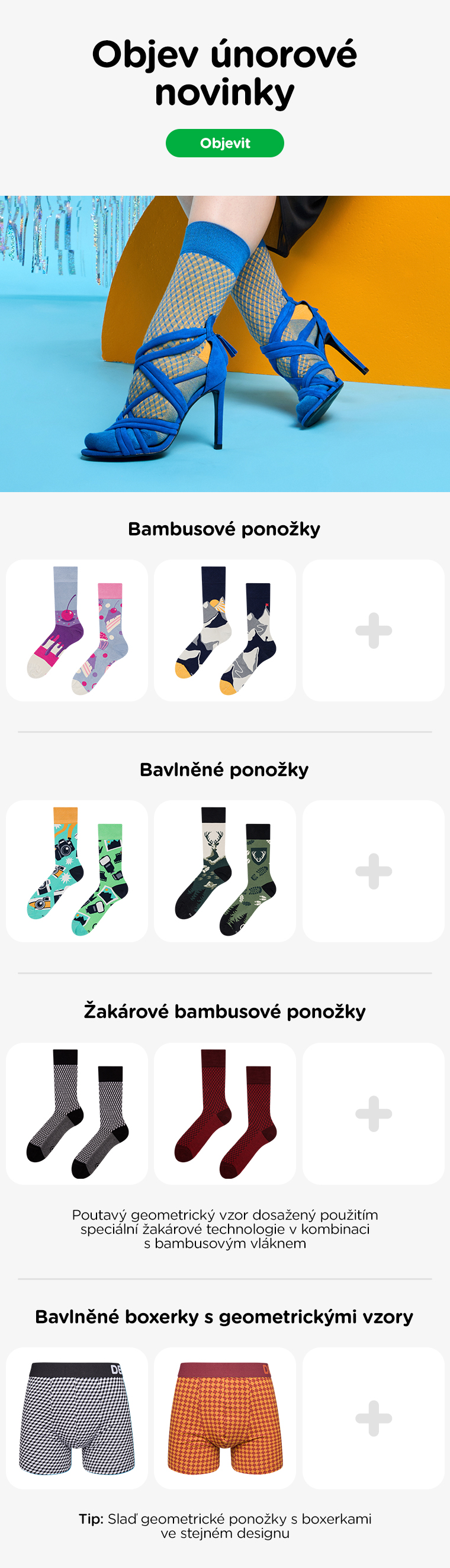  Objev únorové novinky