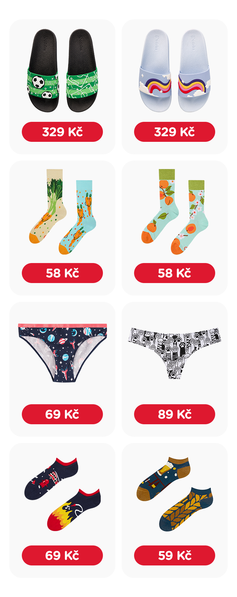  Obrovské slevy na 250 produktů!