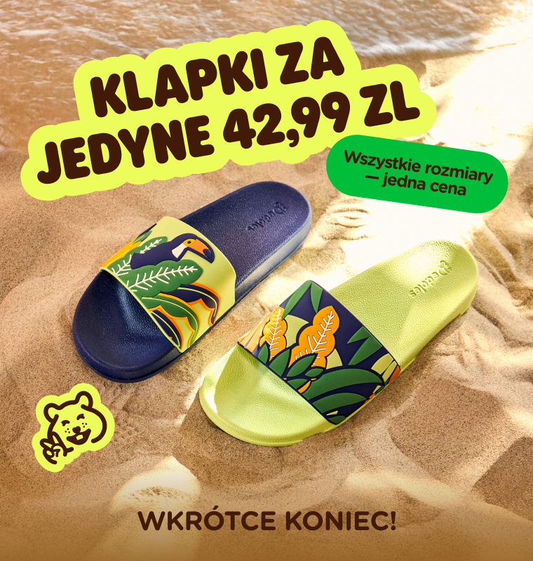  Klapki za jedyne 42,99 zł