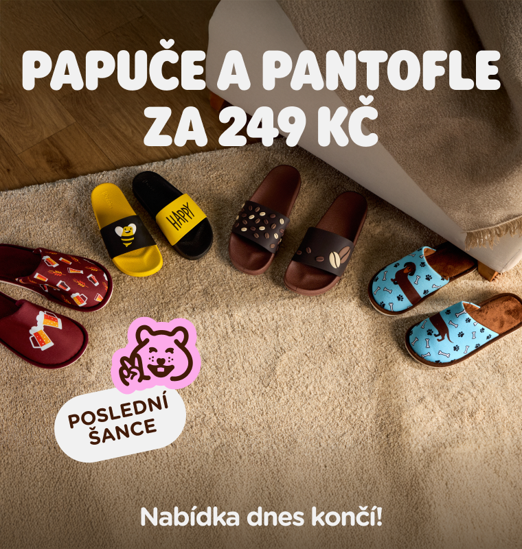 Papuče a pantofle za 249 Kč