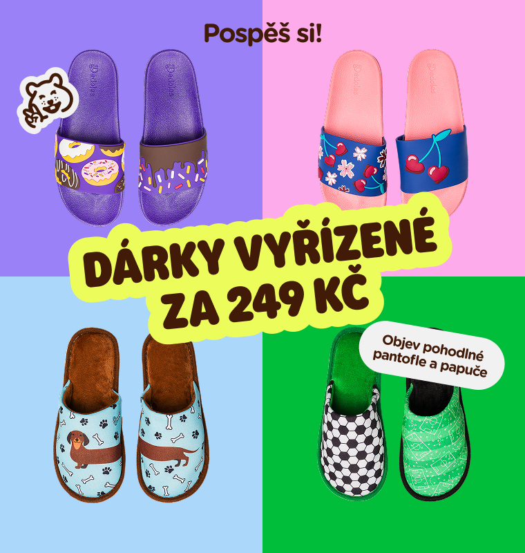  Dárky vyřízené za 249 Kč