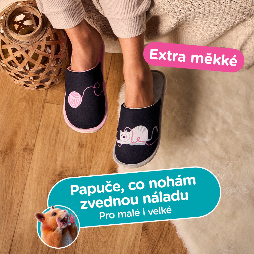 Papuče, co nohám zvednou náladu