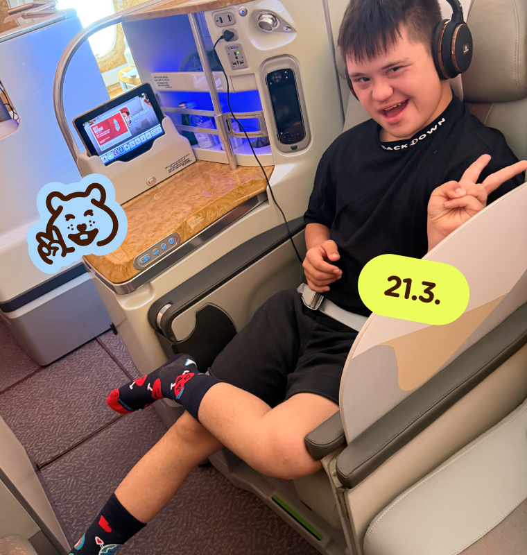  Załóż dwie różne skarpetki