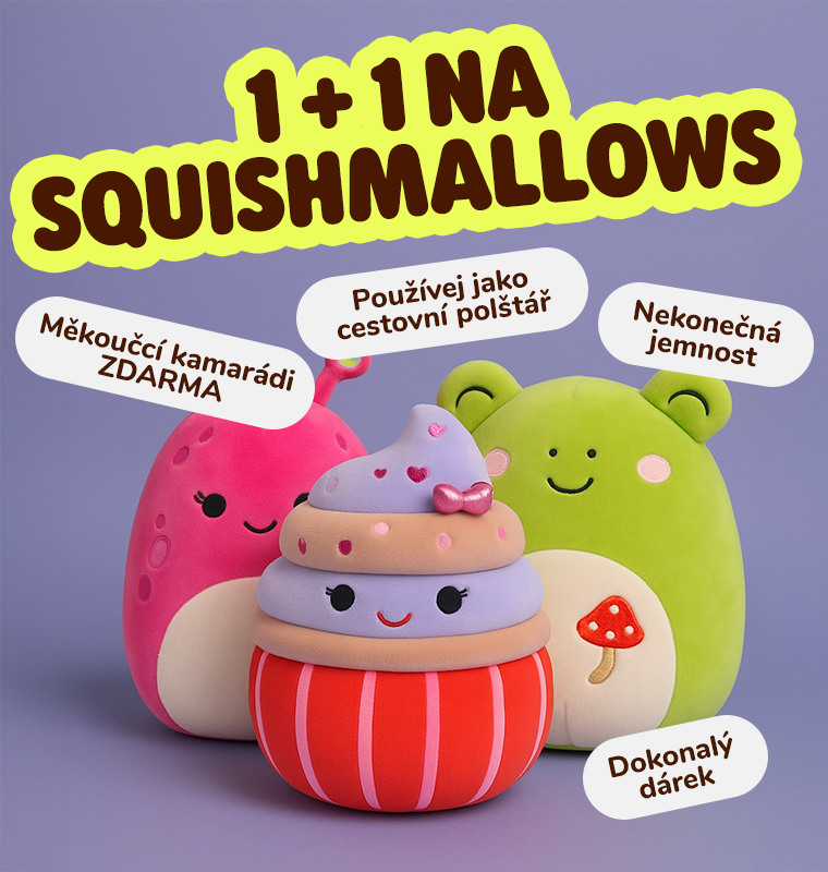 1 + 1 na Squishmallows