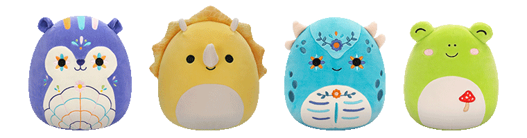 1 + 1 na Squishmallows