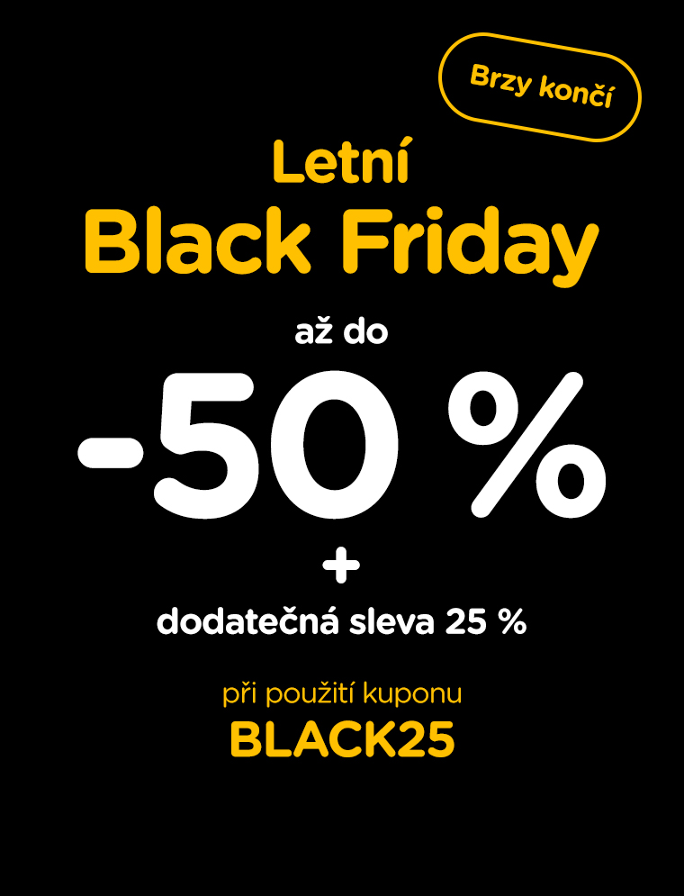  Letní Black Friday až do -50 %