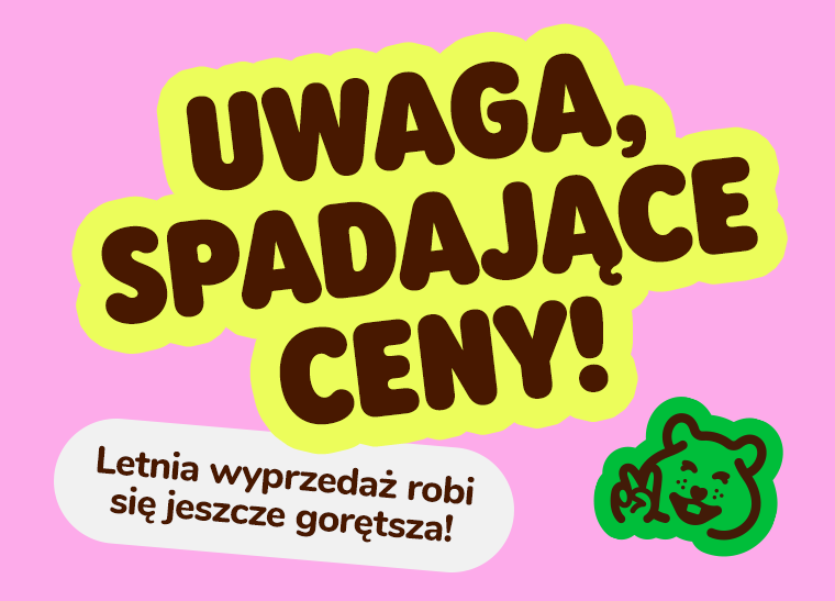  UWAGA, SPADAJĄCE CENY!