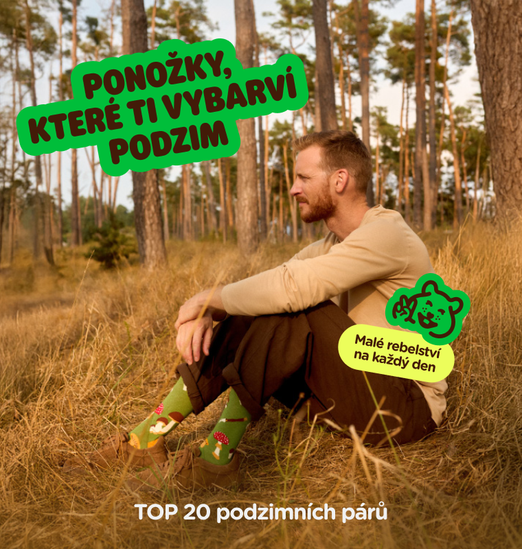 Ponožky, které ti vybarví podzim
