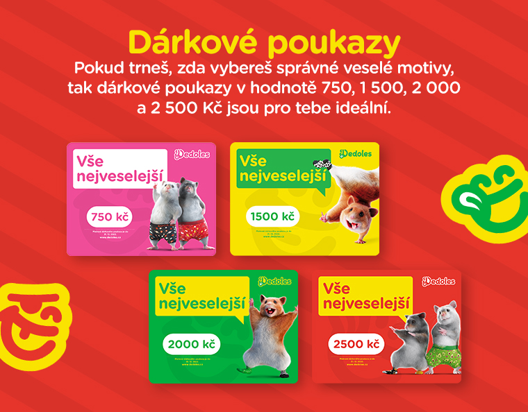 Dárkové poukazy