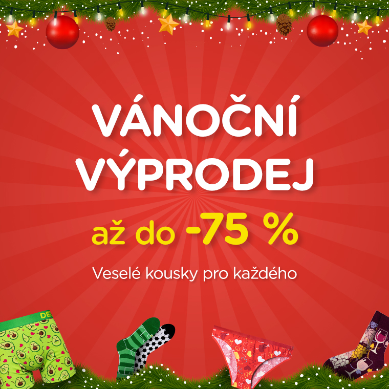 Nakup ve vánočním výprodeji až do -75 %🎁