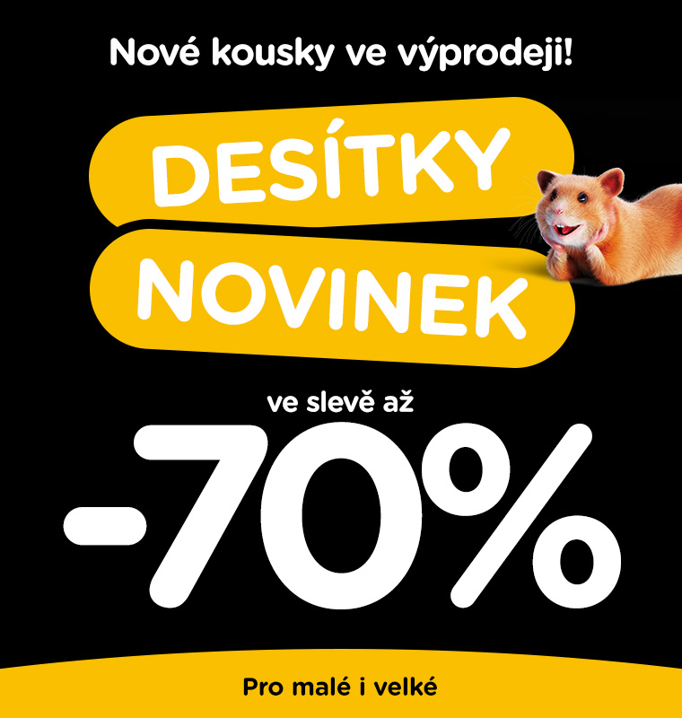 Nové kousky ve výprodeji!
