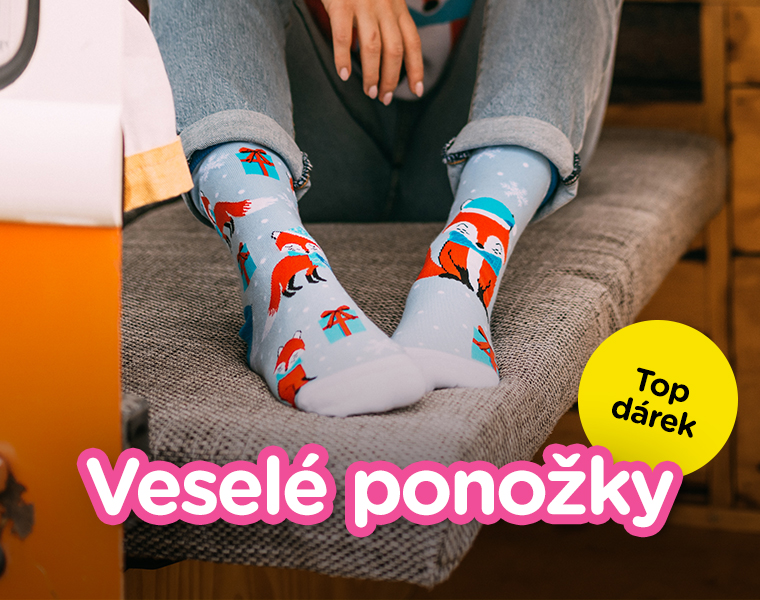 Top dárek 🎁: Veselé ponožky