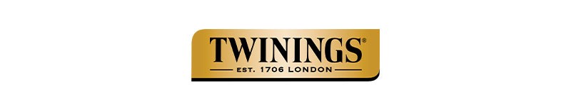 Twinings north america established in 1706 london black and gold brand logo
