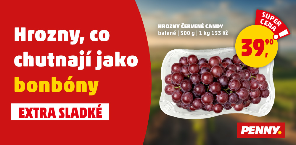 HROZNY ČERVENÉ CANDY