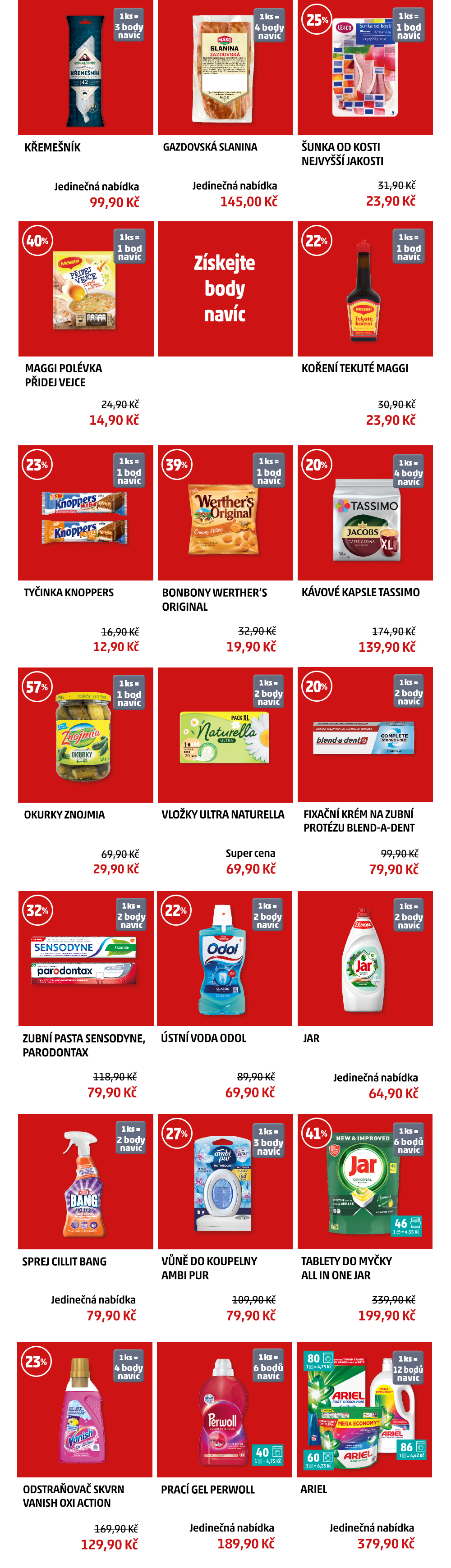 Získejte body navíc 