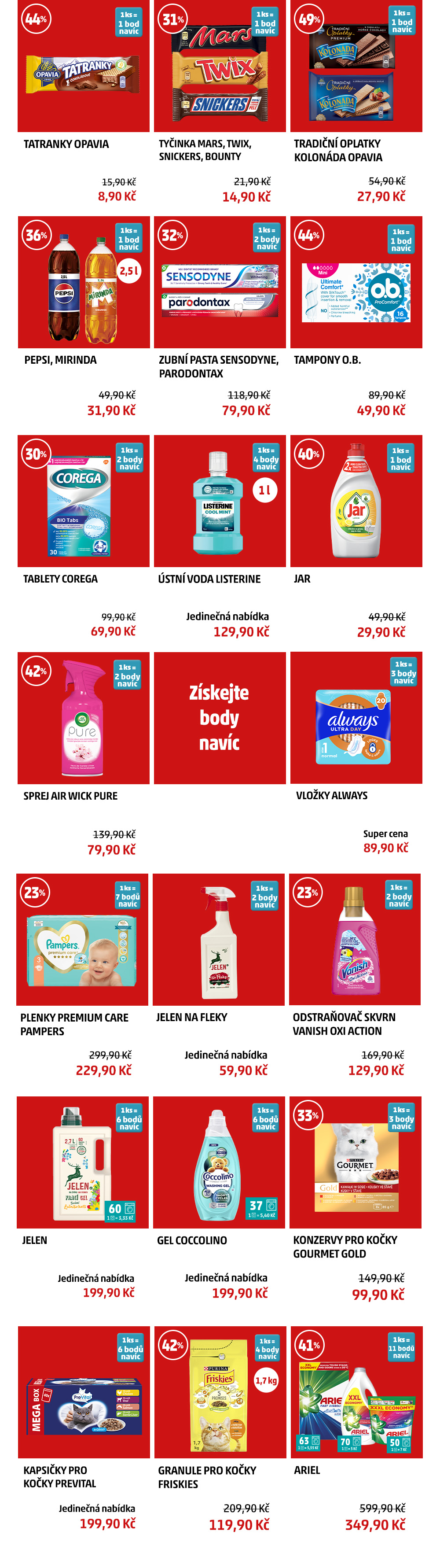 Získejte body navíc 