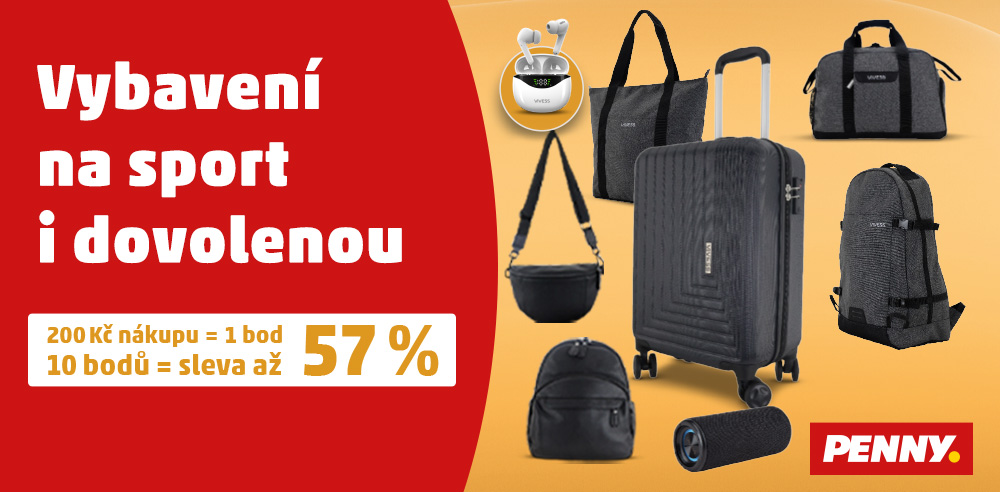Vybavení na sport i dovolenou
