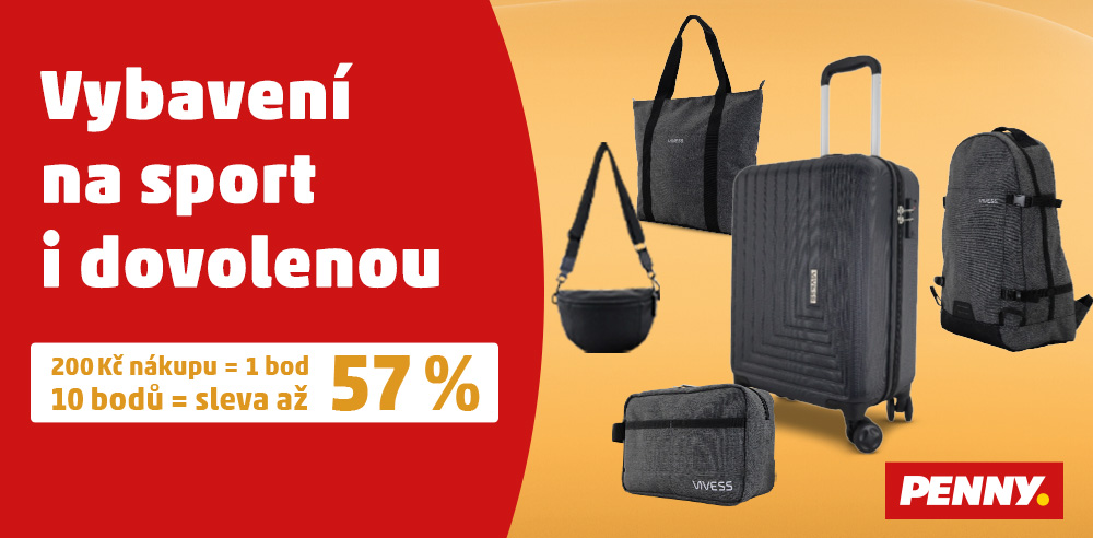 Vybavení na sport i dovolenou