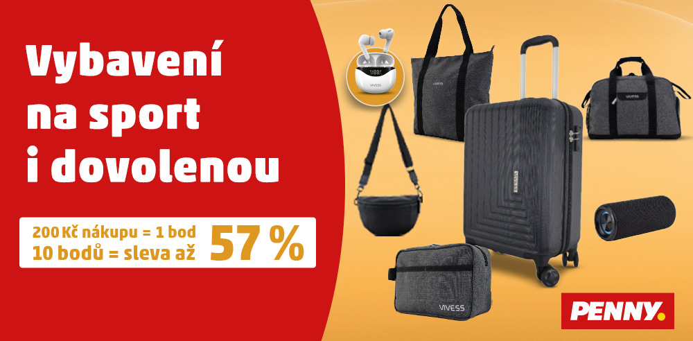 Vybavení na sport i dovolenou