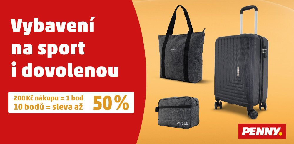 Vybavení na sport i dovolenou