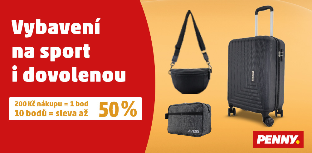 Vybavení na sport i dovolenou