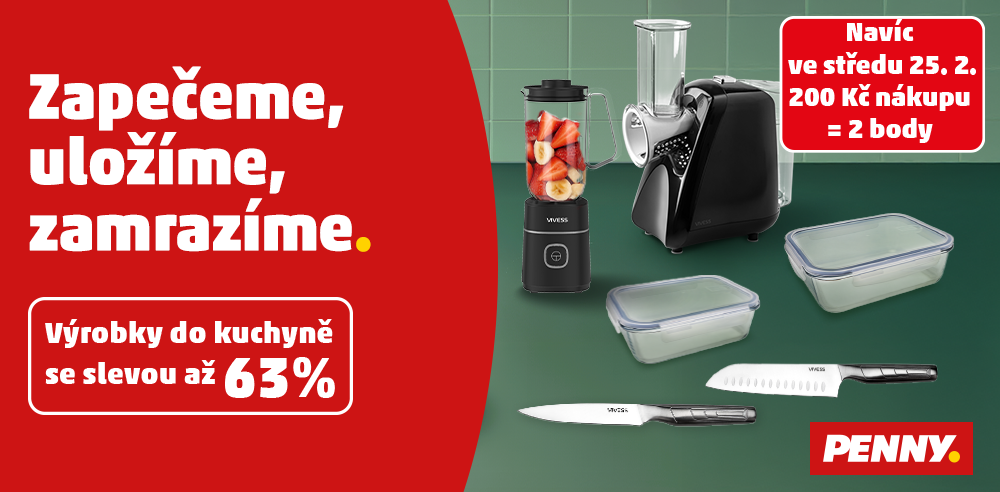 Zapečeme, uložíme, zamrazíme.