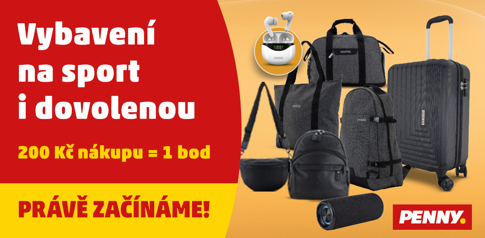 Vybavení na sport i dovolenou