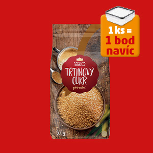 TŘTINOVÝ CUKR KARLOVA KORUNA