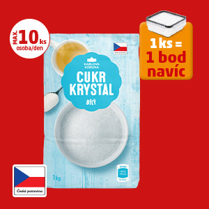 CUKR KRYSTAL KARLOVA KORUNA