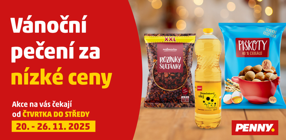 Vánoční pečení za nízké ceny
