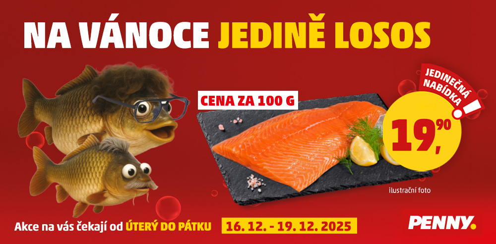 Ná Vánoce jedině losos