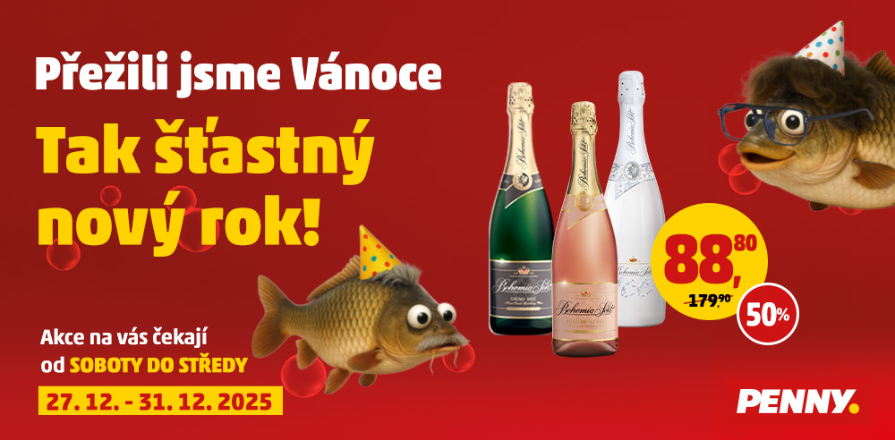 Přežili jsme Vánoce. Tak šťastný nový rok.