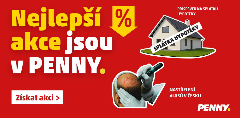 Nejlepší akce jsou v PENNY.