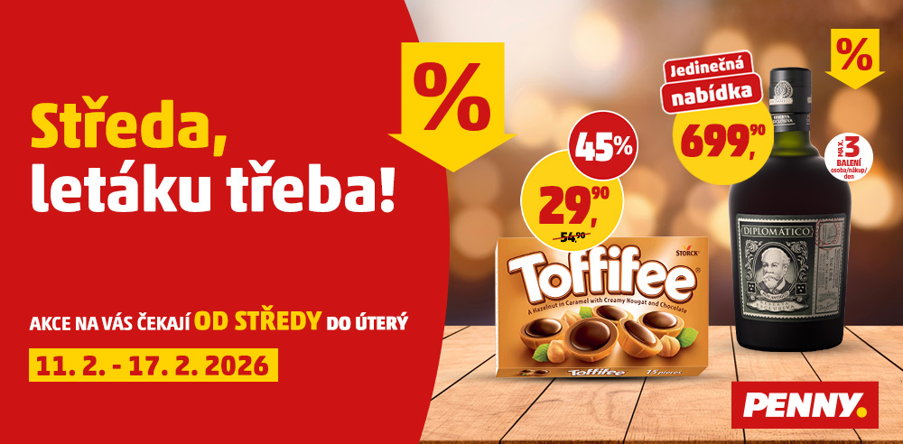 Středa, letáku třeba!